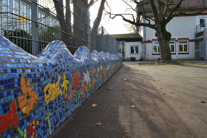 Mosaikmauer