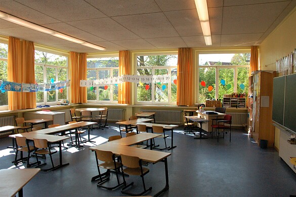 Ein Klassenraum