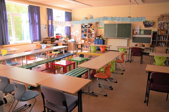 Ein Klassenraum