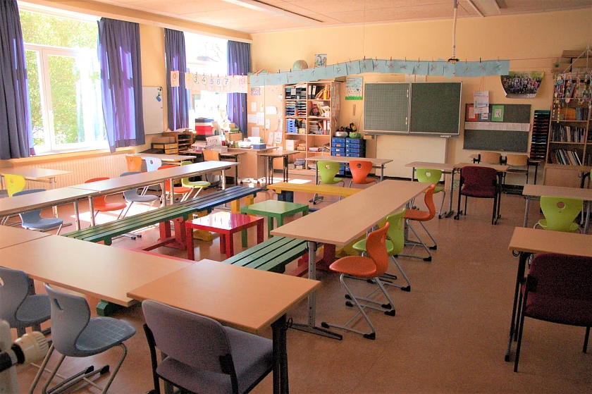 Ein Klassenraum