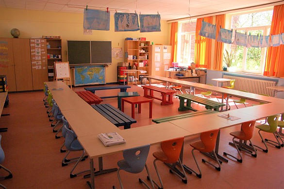 Ein Klassenraum
