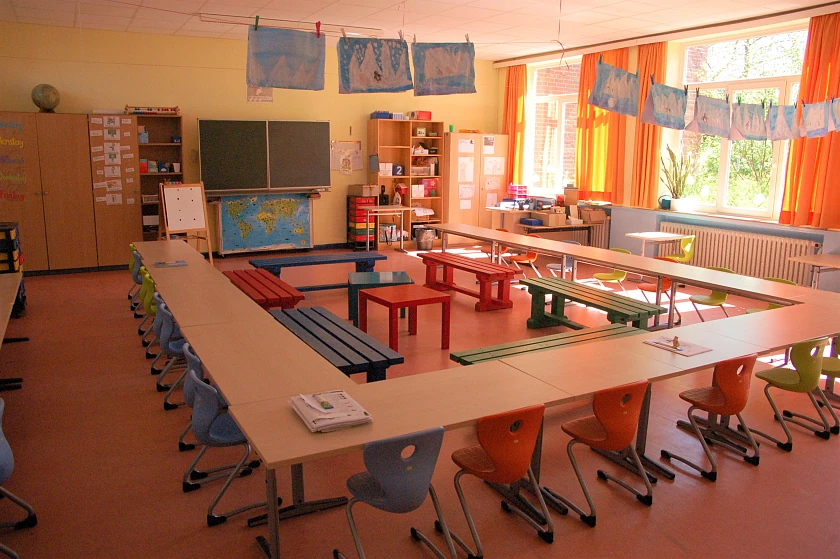 Ein Klassenraum