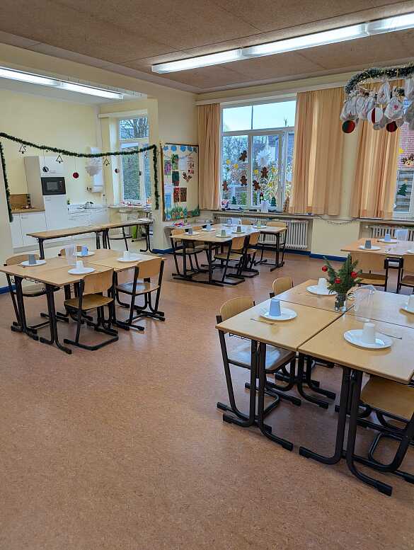 Gruppentische mit Küche