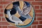 Ornament: 2 Vögel